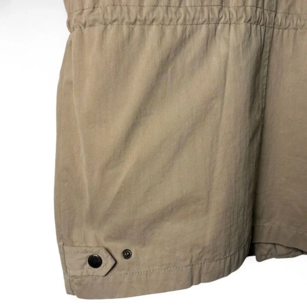 90s Vintage London Fog Classic Khaki Field Coat, Removable Liner Men's sz L Tall